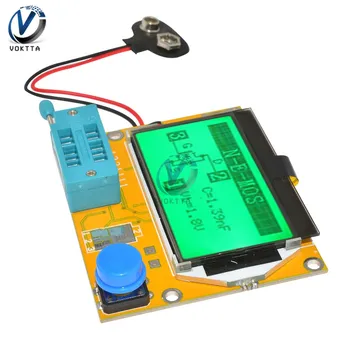 LCD Digital Transistor Tester LCR-T4 Backlight Diode Triode Capacitance ESR T4 Meter Digital LCD Screen For MOSFET/JFET/PNP/NPN
LCD Digital Transistor Tester LCR-T4 Backlight Diode Triode Capacitance ESR T4 Meter Digital LCD Screen For MOSFET/JFET/PNP/NPN