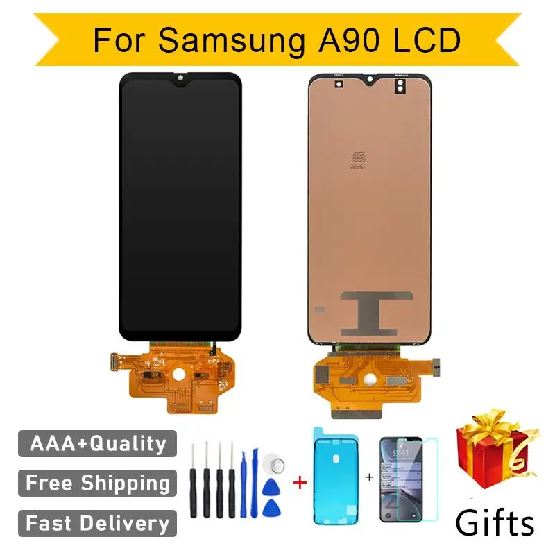 AAA+++ Incell Screen for Samsung A90 LCD A905 A905F/DS LCD Display Replacement Perfect Repair Assembly Digitizer Touch Pantalla
AAA+++ Incell Screen for Samsung A90 LCD A905 A905F/DS LCD Display Replacement Perfect Repair Assembly Digitizer Touch Pantalla