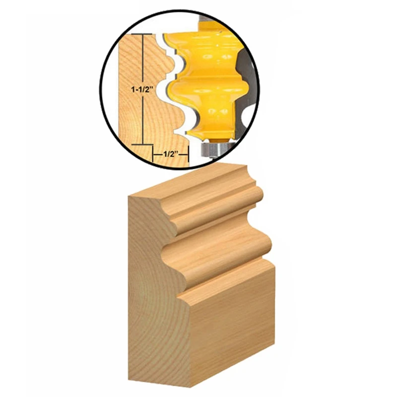5PCS/SET DIY Bookshelf Molding & Edge Banding Woodworking Tools Router Bit Table Edge Bit CNC Door Knife Wood Processing
5PCS/SET DIY Bookshelf Molding & Edge Banding Woodworking Tools Router Bit Table Edge Bit CNC Door Knife Wood Processing