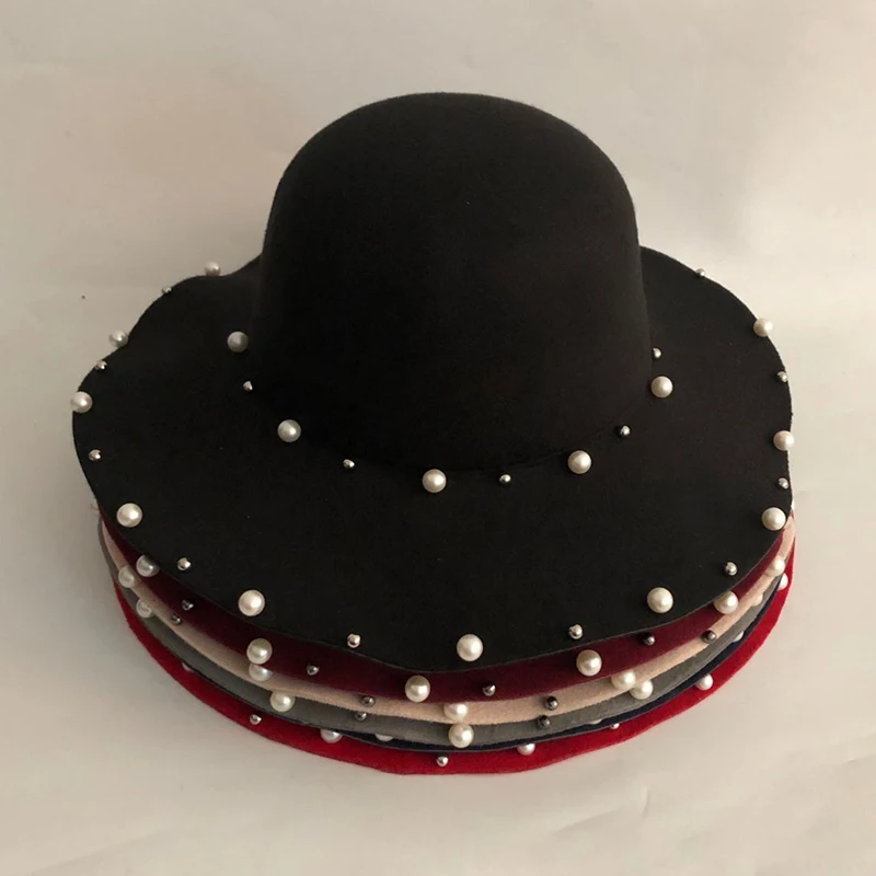 Fashion New Winter Hats Solid Wool Blend Pear Fedoras For Women Girl Casual Spring Wool Artificial Jazz Caps Simple Top Hats
Fashion New Winter Hats Solid Wool Blend Pear Fedoras For Women Girl Casual Spring Wool Artificial Jazz Caps Simple Top Hats