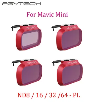 PGYTECH Mavic Mini Professional Lens Filter Set ND8/16/32/64-PL ND8/16/32/64 For DJI Mavic Mini Drone Accessories
PGYTECH Mavic Mini Professional Lens Filter Set ND8/16/32/64-PL ND8/16/32/64 For DJI Mavic Mini Drone Accessories