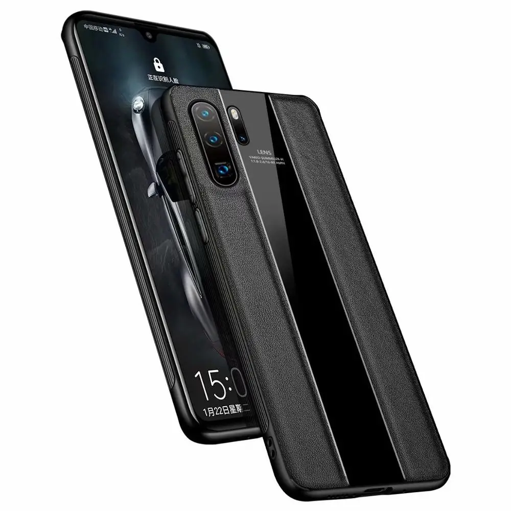 New Fully fit sleek minimalist pure leather phone case for huawei p 30 p30pro p30lite Business phone case 
New Fully fit sleek minimalist pure leather phone case for huawei p 30 p30pro p30lite Business phone case