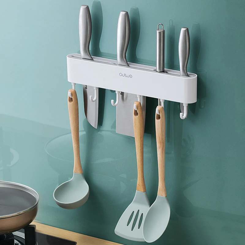 Kitchen Organizer Rack Multifunction Tableware Spoon Knife Storage Towel Shelf Wall-mounted With Hook Home Storage Accessories
Kitchen Organizer Rack Multifunction Tableware Spoon Knife Storage Towel Shelf Wall-mounted With Hook Home Storage Accessories
