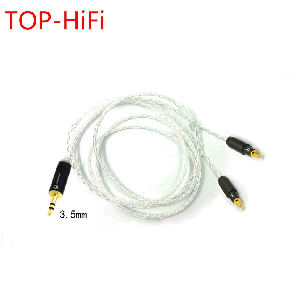 

TOP-HiFi 1.2M Handmade 2.5/3.5/4.4mm Balanced Upgrade Cable Replacement Audio Cable Cords For ATH ESW750 ESW950 ES770H 990H