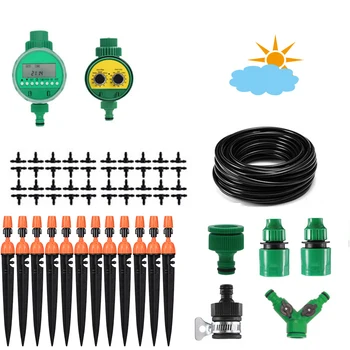 15/20/25/30m Automatic Micro Drip Irrigation System Garden Irrigation Spray Self Watering Kits with Adjustable Dripper ABS
15/20/25/30m Automatic Micro Drip Irrigation System Garden Irrigation Spray Self Watering Kits with Adjustable Dripper ABS