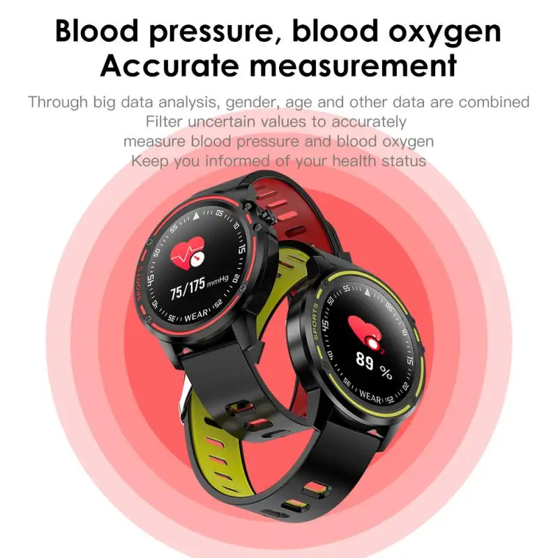 L8 Multi-Function Watch Sports IP68 Waterproof Smart Wristband Bluetooth Bracelet Touch Control Heart Blood Pressure Watch
L8 Multi-Function Watch Sports IP68 Waterproof Smart Wristband Bluetooth Bracelet Touch Control Heart Blood Pressure Watch