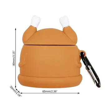 For AirPods Case Cartoon Turkey Leg Protective Cover For Airpods 12/Airpods Pro J6PB
For AirPods Case Cartoon Turkey Leg Protective Cover For Airpods 12/Airpods Pro J6PB