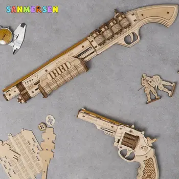 Children's Toy Gun Mechanical Assembly Model Revolver Battle Interaction Games For Children Outdoor Indoor Kids Revolver Toy
Children's Toy Gun Mechanical Assembly Model Revolver Battle Interaction Games For Children Outdoor Indoor Kids Revolver Toy