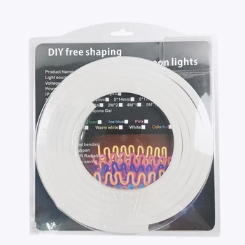 LED Flexible Neon Light Set 9.8ft, 12VDC, 1" Cut, 0.3"x 0.67" 
LED Flexible Neon Light Set 9.8ft, 12VDC, 1" Cut, 0.3"x 0.67"