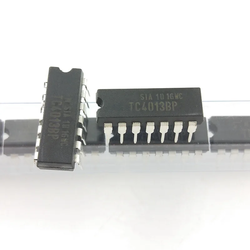 10 шт./лот TC4013BP TC4013 DIP-14 CD4013 двойной d-тип флип-флоп cischy | Электронные компоненты и