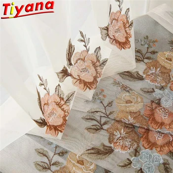 Chinese Traditional Peony Embroidery Tulle Curtains for Living Room High-quality Floral Window Drapes for Bedroom X-HM401#30
Chinese Traditional Peony Embroidery Tulle Curtains for Living Room High-quality Floral Window Drapes for Bedroom X-HM401#30