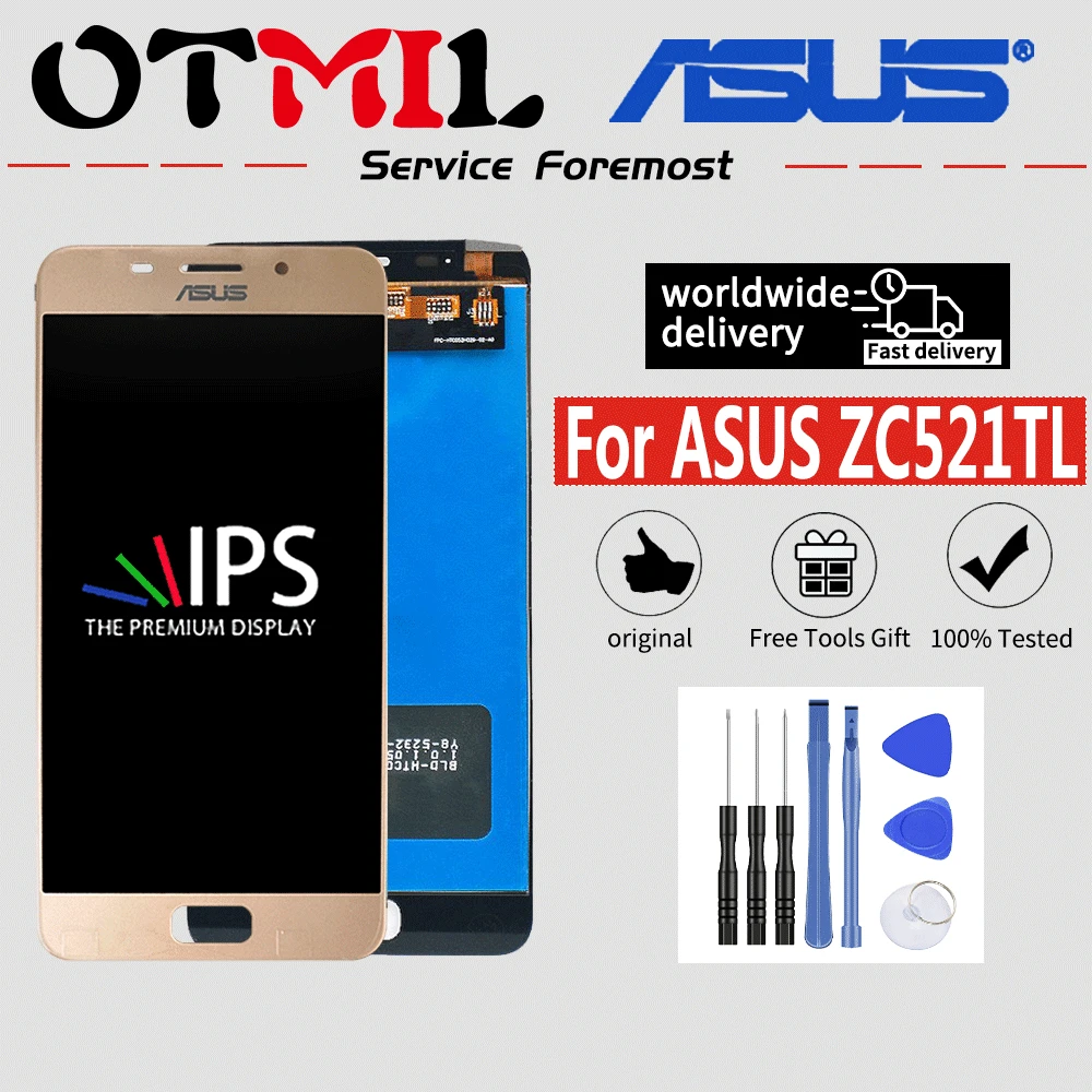 Original 5.2" LCD For ASUS Zenfone 3S Max LCD Touch Screen Digitizer Assembly for ASUS ZC521TL Display with Frame ZC521TL X00GD
Original 5.2" LCD For ASUS Zenfone 3S Max LCD Touch Screen Digitizer Assembly for ASUS ZC521TL Display with Frame ZC521TL X00GD