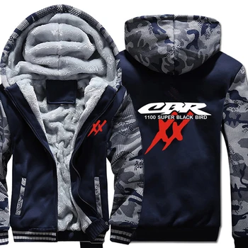 CBR 1100 SUPER BLACKBIRD XX Motorcycles Hoodies Winter Camouflage Sleeve Jacket Men Fleece CBR Sweatshirts
CBR 1100 SUPER BLACKBIRD XX Motorcycles Hoodies Winter Camouflage Sleeve Jacket Men Fleece CBR Sweatshirts