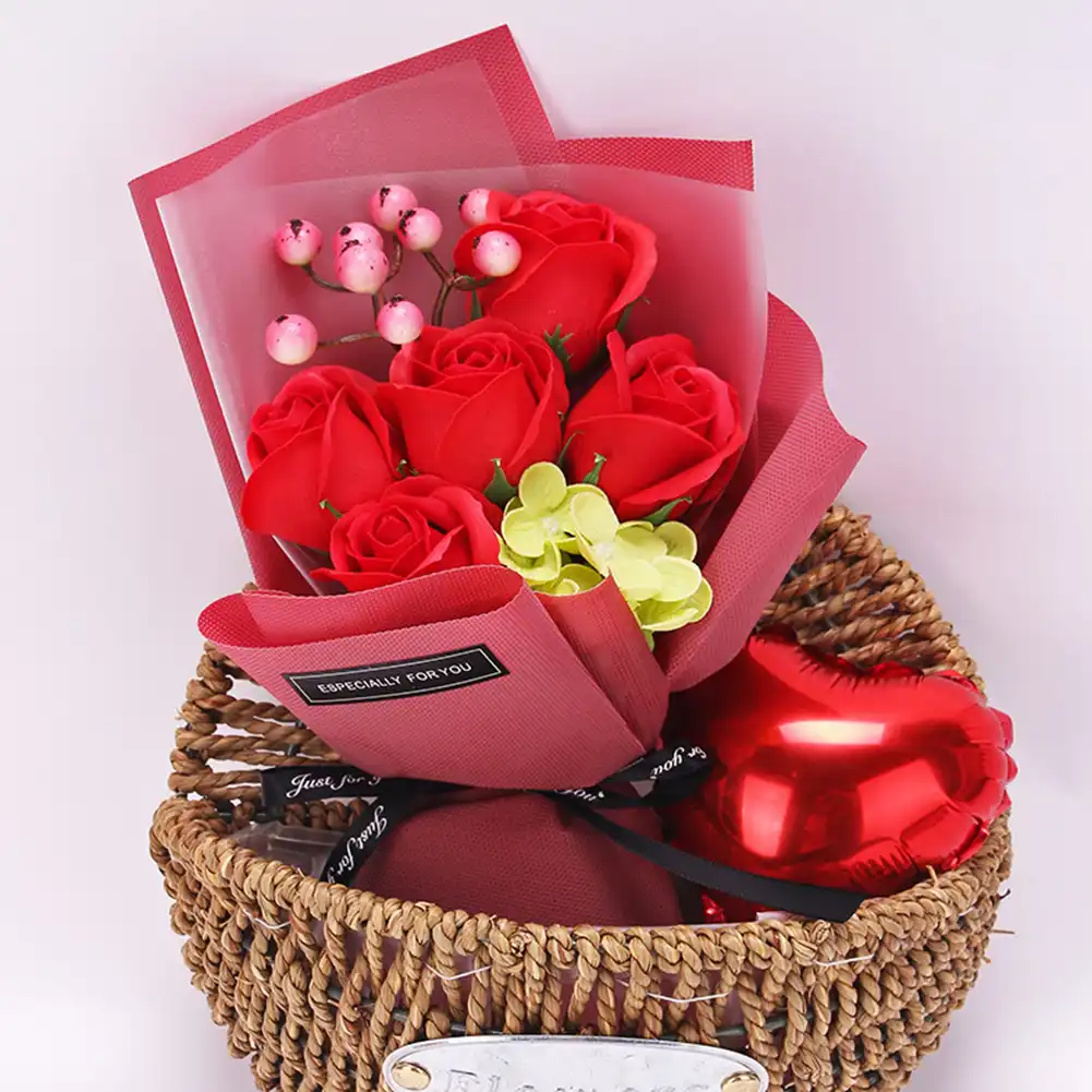 party decoration diy scented soap bath valentines day gift box