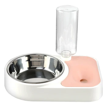 Pet Feeder Water Dispenser Automatic Cat Dog Drinking Bowl Dog Feeder Dish Cat Feeding Watering Supplies Stainless Steel Dishes
Pet Feeder Water Dispenser Automatic Cat Dog Drinking Bowl Dog Feeder Dish Cat Feeding Watering Supplies Stainless Steel Dishes