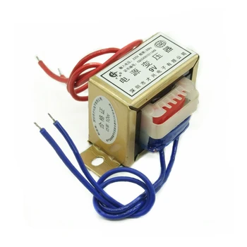 

10W EI48 Power Transformer Input AC 380V 220V to AC 6V 9V 12V 15V 18V 24V 220V Output Single/Double Ferrite Copper Core Voltage