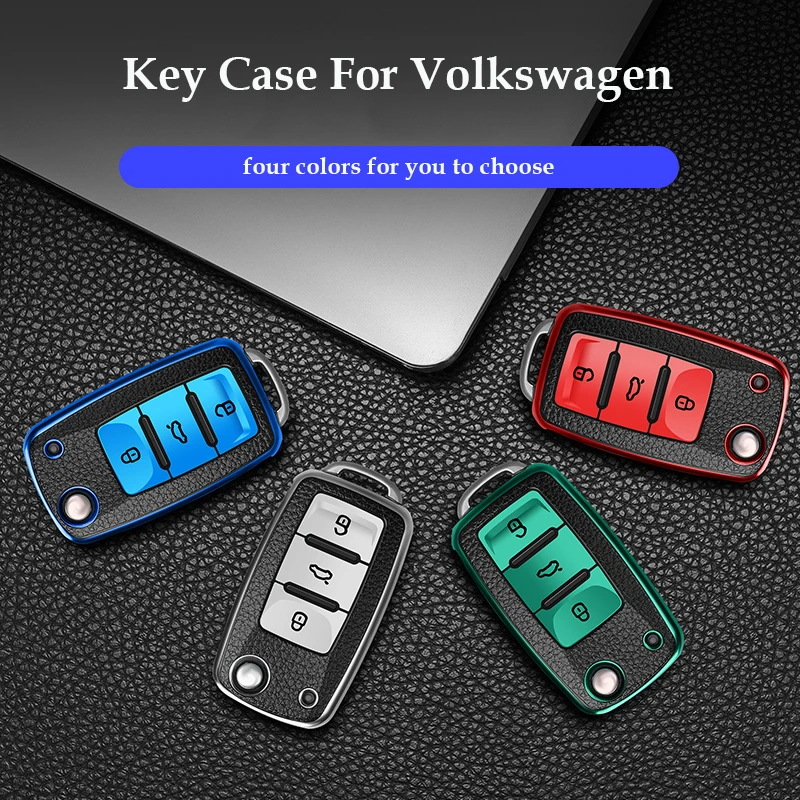 Leather+TPU Car Key Cover Case For Volkswagen VW POLO Tiguan Passat B5 B6 B7 Golf EOS Scirocco Jetta MK6 Octavia Accessories
Leather+TPU Car Key Cover Case For Volkswagen VW POLO Tiguan Passat B5 B6 B7 Golf EOS Scirocco Jetta MK6 Octavia Accessories