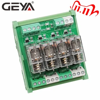 GEYA NG2R PLC 4 Channel Omron Relay Module 1NO 1NC Relay SPDT Module 12V 24V AC DC
GEYA NG2R PLC 4 Channel Omron Relay Module 1NO 1NC Relay SPDT Module 12V 24V AC DC
