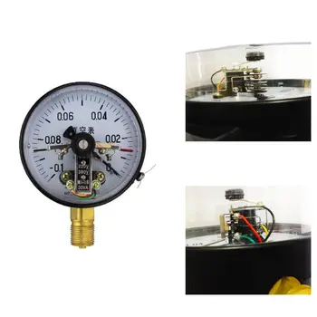 YXC-100 4'' -0.1MPa 30VA Electric Contact Vacuum Pressure Gauge Water Pump Pressure Magnetic Assistant Control Equipment
YXC-100 4'' -0.1MPa 30VA Electric Contact Vacuum Pressure Gauge Water Pump Pressure Magnetic Assistant Control Equipment