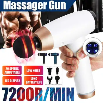3 Colors LCD Display Smart Touch Adjustable Speed Massage Gun With 4 Massage Heads Deep Tissue Percussion Muscle Massager
3 Colors LCD Display Smart Touch Adjustable Speed Massage Gun With 4 Massage Heads Deep Tissue Percussion Muscle Massager