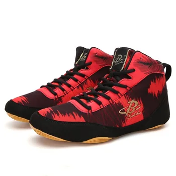 Men High Top Boxing Shoes Women Fighting Sport Sneakers Professional Non-slip Martial Art Grappling Boxing Trainers D0878
Men High Top Boxing Shoes Women Fighting Sport Sneakers Professional Non-slip Martial Art Grappling Boxing Trainers D0878