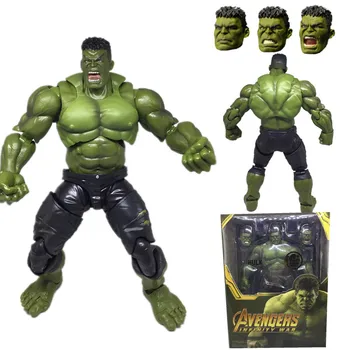 In Stock Avengers Infinity War Hulk Action Figure Super Heroes Hulkbuster Simple style Heroic Figure Collectible Model Toys 18cm
In Stock Avengers Infinity War Hulk Action Figure Super Heroes Hulkbuster Simple style Heroic Figure Collectible Model Toys 18cm