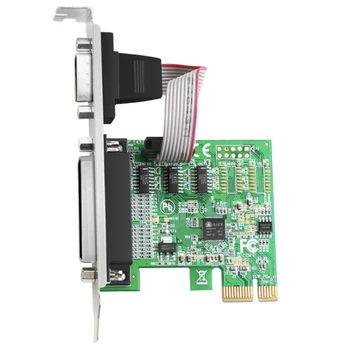 PCI-E serial parallel card monitoring / access control / industrial control expansion card 1 serial 1 parallel combination card
PCI-E serial parallel card monitoring / access control / industrial control expansion card 1 serial 1 parallel combination card