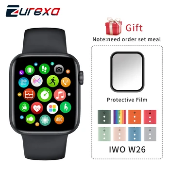Zurexa Iwo W26 Smart Watch Men Women 44mm 1.75inch Full Touch Screen Sport IP68 SmartWatch With Pedometer For Ios Android 2020
Zurexa Iwo W26 Smart Watch Men Women 44mm 1.75inch Full Touch Screen Sport IP68 SmartWatch With Pedometer For Ios Android 2020