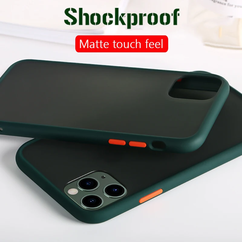 Shockproof Hybrid Tough Armor Case on For iPhone 11 Pro Max Luxury Transparent Matte Case For iphone 11 Pro Max Back Cover Cases
Shockproof Hybrid Tough Armor Case on For iPhone 11 Pro Max Luxury Transparent Matte Case For iphone 11 Pro Max Back Cover Cases