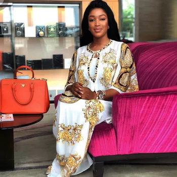 New Style Classic African Traditional Clothing for Women Dashiki Fashion Stretch Sequined Loose Plus Size Ankara Maxi Dresses
New Style Classic African Traditional Clothing for Women Dashiki Fashion Stretch Sequined Loose Plus Size Ankara Maxi Dresses
