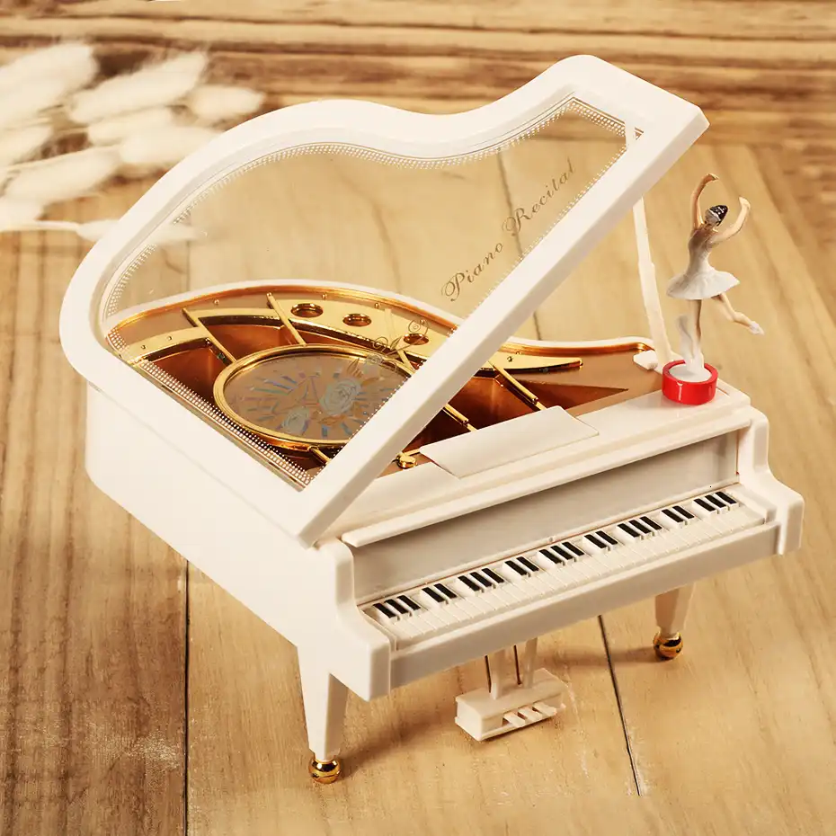 piano music box and jewelry box music christmas gift birthday