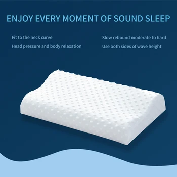 Slow rebound memory pillow pillow core zero pressure memory foam health neck pillow business gift rectangular white memory foam
Slow rebound memory pillow pillow core zero pressure memory foam health neck pillow business gift rectangular white memory foam