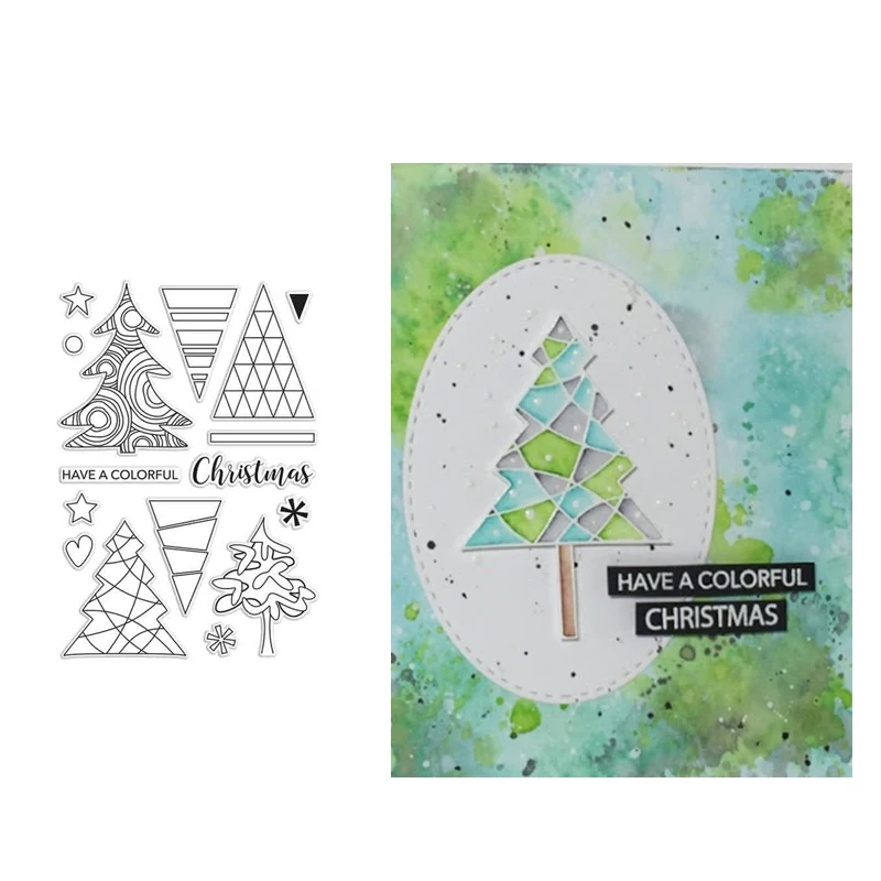 COLOR ME TREES Clear Silicone Stamp Seal Yourself Scrapbooking Album Sheets Decorative Clear Stamp Card Decor
COLOR ME TREES Clear Silicone Stamp Seal Yourself Scrapbooking Album Sheets Decorative Clear Stamp Card Decor