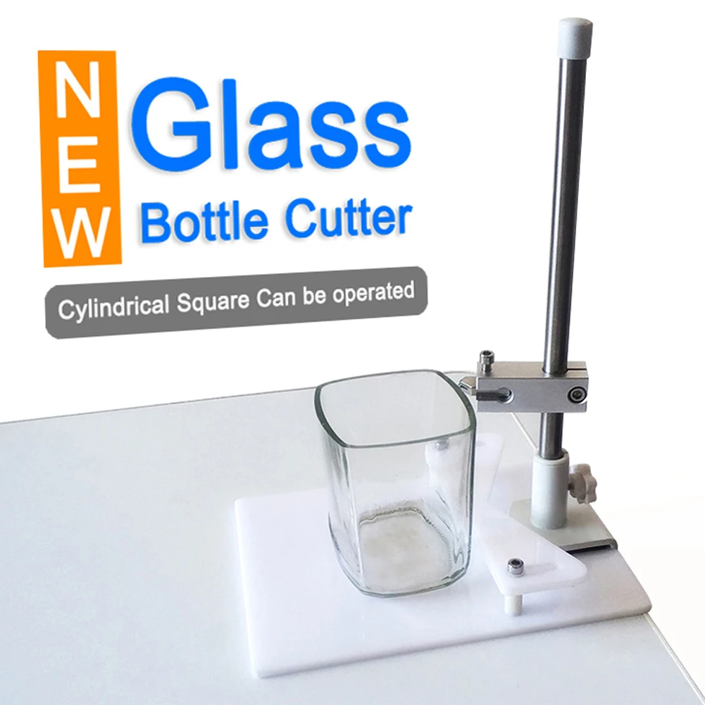 Professional DIY Glass Square shaped Bottle Cutter Cutting Machine for Cutting Wine Beer Soda Round Bottles Mason Jars
Professional DIY Glass Square shaped Bottle Cutter Cutting Machine for Cutting Wine Beer Soda Round Bottles Mason Jars