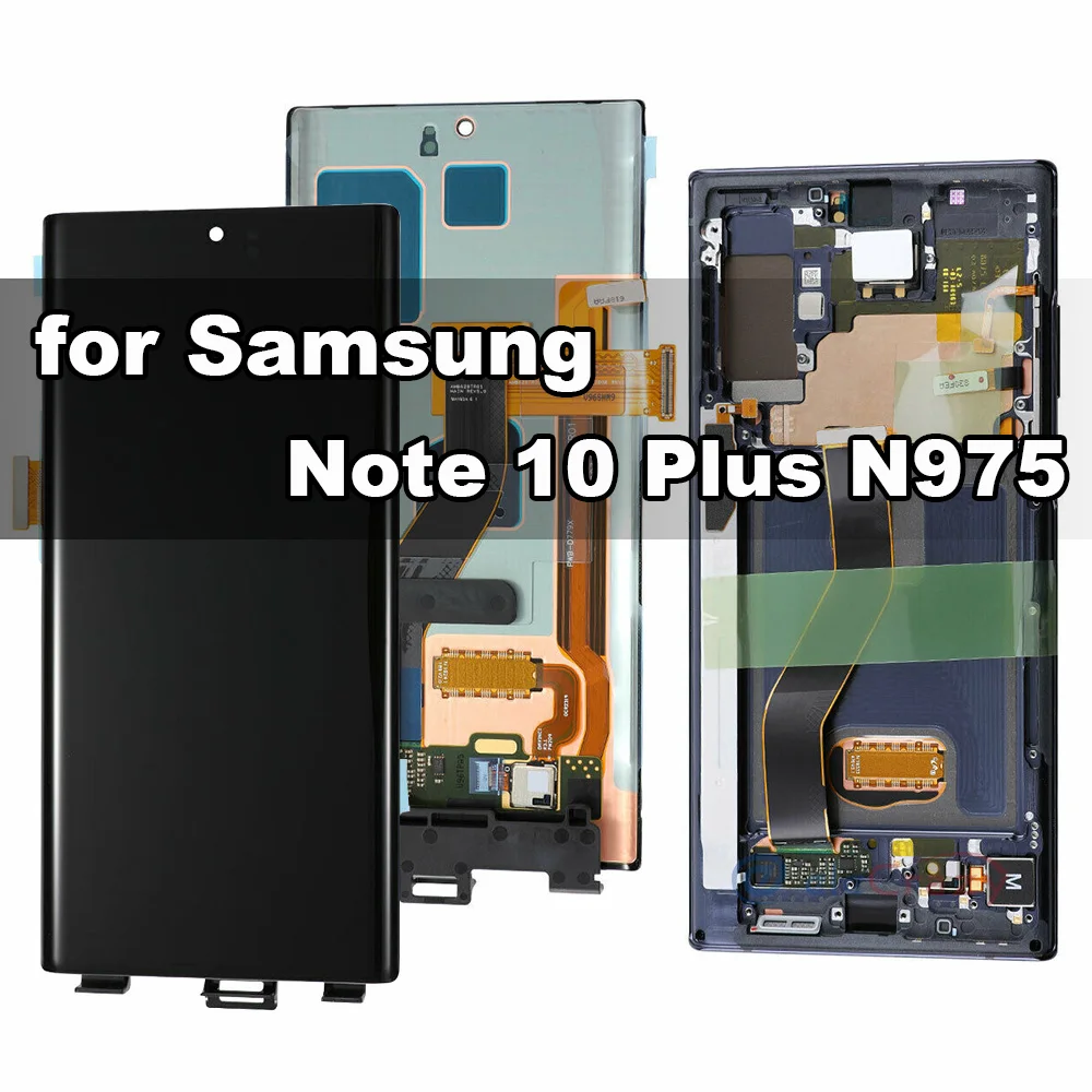 Original AMOLED for Samsung Galaxy Note 10 Plus N975F LCD Display with Touch Digitizer and Frame Assembly Replacement 100%Tested
Original AMOLED for Samsung Galaxy Note 10 Plus N975F LCD Display with Touch Digitizer and Frame Assembly Replacement 100%Tested