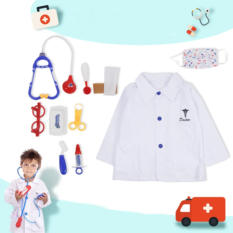 Kid Children Halloween Purim Cosplay Stage Costume Doctor Nurse Role Play Dress up Set for 3 4 5 6 7 Years Toddlers Boys Girls
Kid Children Halloween Purim Cosplay Stage Costume Doctor Nurse Role Play Dress up Set for 3 4 5 6 7 Years Toddlers Boys Girls