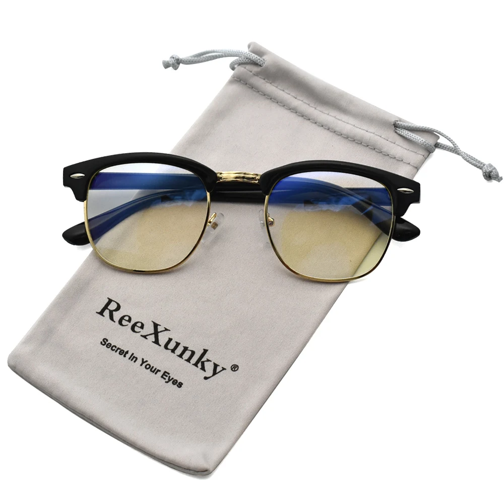 Anti-Blue Blocking Computer Glasses For Better Night Sleep Retro Frame Eyeglasses Reduce Eyestrain Migraine Headaches Insomnia
Anti-Blue Blocking Computer Glasses For Better Night Sleep Retro Frame Eyeglasses Reduce Eyestrain Migraine Headaches Insomnia