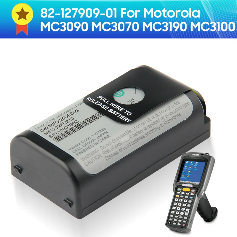 Original Replacement Handheld calculator Battery For Motorola MC3090 MC3070 MC3190 MC3100 Mobile Handheld Computer 82-127909-01
Original Replacement Handheld calculator Battery For Motorola MC3090 MC3070 MC3190 MC3100 Mobile Handheld Computer 82-127909-01