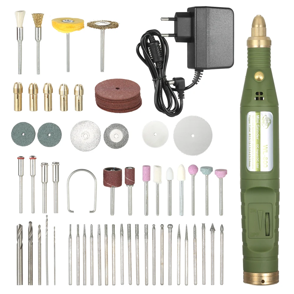 Mini Electric Grinder Variable Speed Rotary Tool and Accessories Kit Electric Drill Grinding Milling Engraving Polishing Tools
Mini Electric Grinder Variable Speed Rotary Tool and Accessories Kit Electric Drill Grinding Milling Engraving Polishing Tools