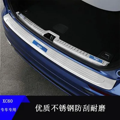 High quality stainless steel Rear Bumper Protector Sill Trunk Rear guard Tread Plate Trim for Volvo XC60 2018-2020 Car styling
High quality stainless steel Rear Bumper Protector Sill Trunk Rear guard Tread Plate Trim for Volvo XC60 2018-2020 Car styling