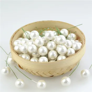 50pcs Super pearl Plastic Stamens Artificial Flower small Berries Cherry For Wedding Christmas Cake Box Wreaths Decoration 
50pcs Super pearl Plastic Stamens Artificial Flower small Berries Cherry For Wedding Christmas Cake Box Wreaths Decoration