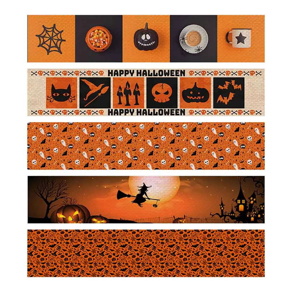 2Pcs 2021 New Halloween Table Runner Table Cloth Decoration Table Cover for Halloween Party Decorations Props 8 Colors
2Pcs 2021 New Halloween Table Runner Table Cloth Decoration Table Cover for Halloween Party Decorations Props 8 Colors