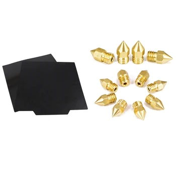 1x Hot Bed Sticker Ultra-Flexible Removable 235X235mm Build Surface for Ender 3 Pro & 22 Pieces Mk8 Extruder Nozzle
1x Hot Bed Sticker Ultra-Flexible Removable 235X235mm Build Surface for Ender 3 Pro & 22 Pieces Mk8 Extruder Nozzle