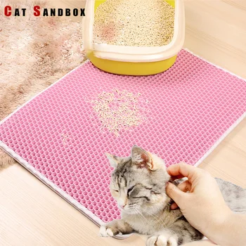 Waterproof Pet Cat Litter Mat Washable Foldable Double-Layer Cats Mats Bottom Feeding Non-slip Cat Litter Mat Pet Toilet Pad
Waterproof Pet Cat Litter Mat Washable Foldable Double-Layer Cats Mats Bottom Feeding Non-slip Cat Litter Mat Pet Toilet Pad