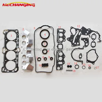 For HYUNDAI SONATA H100 (AU) 2.4 G4CS Engine Rebuilding Kits Engine Seal Gasket Set Automotive spare parts 20910-32B01 50173800
For HYUNDAI SONATA H100 (AU) 2.4 G4CS Engine Rebuilding Kits Engine Seal Gasket Set Automotive spare parts 20910-32B01 50173800