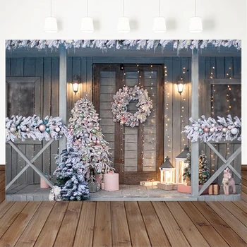 Christmas Theme Backdrop Christmas Tree Gift Garland Awarm light Wooden house Photography Background For Photo Studio
Christmas Theme Backdrop Christmas Tree Gift Garland Awarm light Wooden house Photography Background For Photo Studio