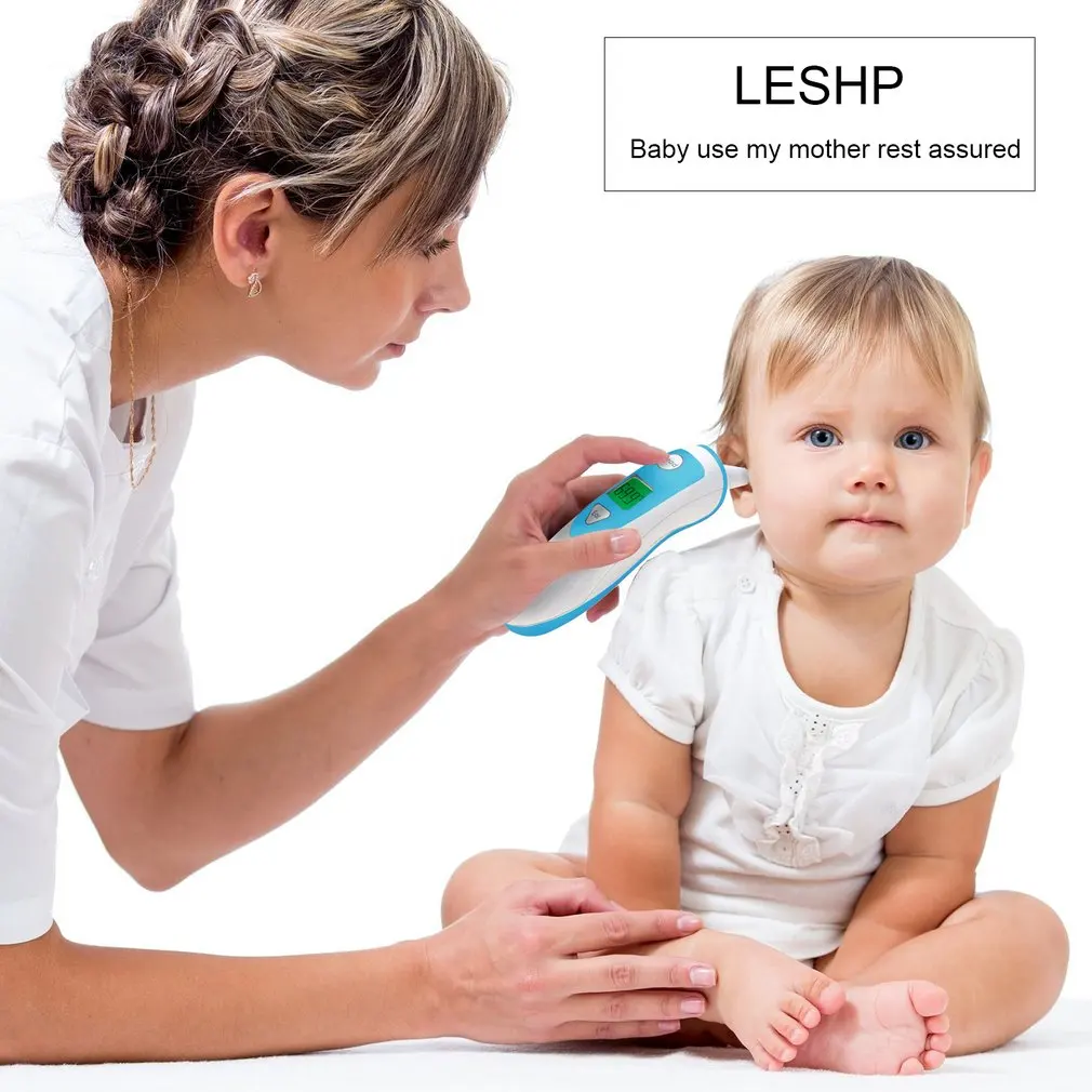 LESHP ABS Dual-mode Digtal Infrared Thermometer with LCD Backlight Buzzer Convenient Ergonomic to Facilitate Operation
LESHP ABS Dual-mode Digtal Infrared Thermometer with LCD Backlight Buzzer Convenient Ergonomic to Facilitate Operation