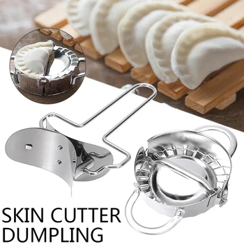 Large Dumpling Press Mould+ Dumpling Skin Cutter Tool Set Stainless Steel Ravioli Dumpling Maker Rolling Pastry Dough DIY Tool
Large Dumpling Press Mould+ Dumpling Skin Cutter Tool Set Stainless Steel Ravioli Dumpling Maker Rolling Pastry Dough DIY Tool