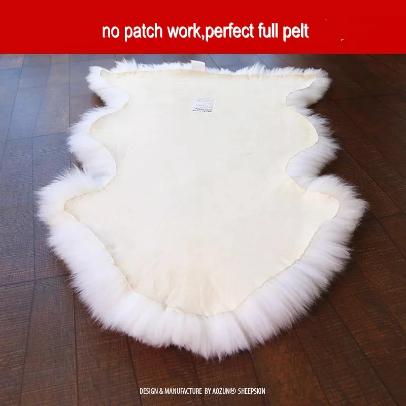 Selected quality Real full pelt New Zealand sheepskin rug ,beige white shaggy sheep fur decoration sofa cushion ,fur carpet
Selected quality Real full pelt New Zealand sheepskin rug ,beige white shaggy sheep fur decoration sofa cushion ,fur carpet
