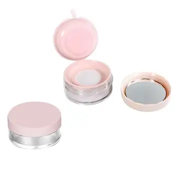 Empty Powder Case Layers Anti Leakage Plastic Practical Makeup Powder Jar Makeup Powder Container With Powder Puff Mirror
Empty Powder Case Layers Anti Leakage Plastic Practical Makeup Powder Jar Makeup Powder Container With Powder Puff Mirror